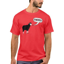 Schwarze Schafe Fnord Discordian T - Shirt