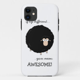 Schwarze Schafe Illustrationsfall Case-Mate iPhone Hülle