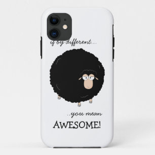 Schwarze Schafe Illustrationsfall Case-Mate iPhone Hülle