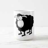 Schwarze Schafe Kaffeetasse (Mittel)