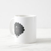 Schwarze Schafe Kaffeetasse (Vorderseite Links)