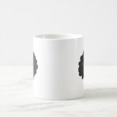 Schwarze Schafe Kaffeetasse (Mittel)