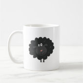 Schwarze Schafe Kaffeetasse (Links)