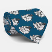 Schwarze Schafe Krawatte (Gerollt)