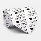 Schwarze Schafe Krawatte (Gerollt)
