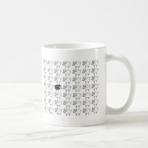 Schwarze Schafe (L) Kaffeetasse
