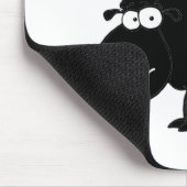 Schwarze Schafe Mousepad (Ecke)