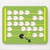 schwarze Schafe Mousepad (Vorne)