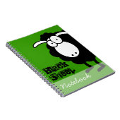 Schwarze Schafe Notizblock (Rechte Seite)