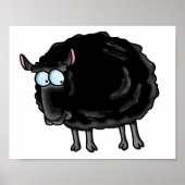 Schwarze Schafe Poster (Vorne)