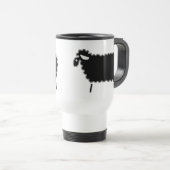Schwarze Schafe Reisebecher (VorderseiteRechts)