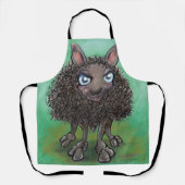 Schwarze Schafe Schürze (Vorderseite)