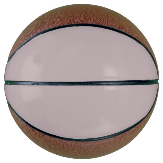 Schwarze Schatten (feste Farbe) Basketball (Vorderseite)
