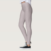 Schwarze Schatten (feste Farbe) Leggings (Links)