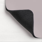 Schwarze Schatten (feste Farbe) Mousepad (Ecke)