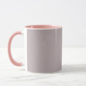 Schwarze Schatten (feste Farbe) Tasse (Links)