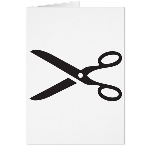 Schwarze Schere (Vorne)