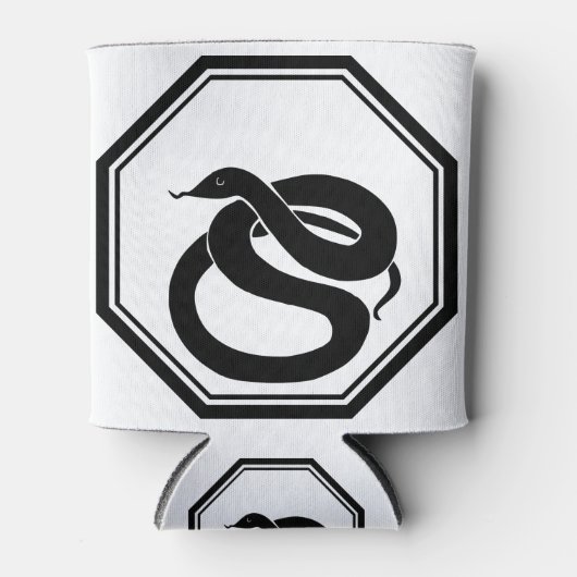 Schwarze Schlange Dosenkühler (Vorderseite)