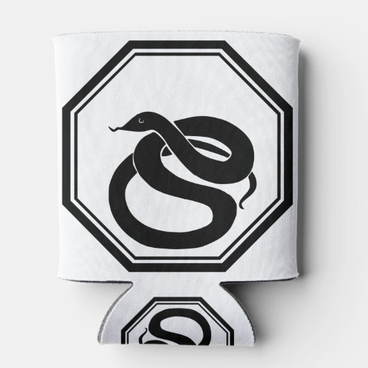 Schwarze Schlange Dosenkühler (Rückseite)