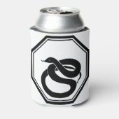 Schwarze Schlange Dosenkühler (Kanne Rückseite)