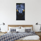 Schwarze Schlange Leinwanddruck (Insitu (Schlafzimmer))