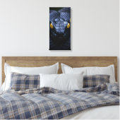 Schwarze Schlange Leinwanddruck (Insitu (Schlafzimmer))