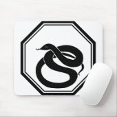 Schwarze Schlange Mousepad (Mit Mouse)