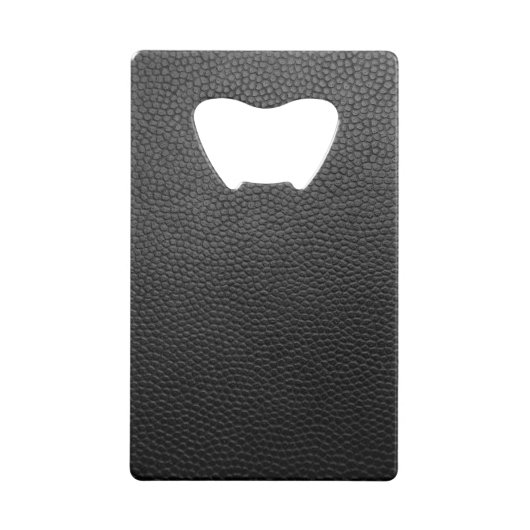 Schwarze Schlangenhaut Geldbeutel Flaschenöffner (Vorderseite)