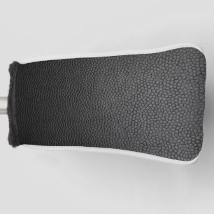 Schwarze Schlangenhaut Golf Headcover