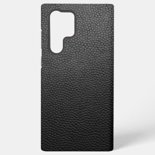 Schwarze Schlangenhaut Samsung Galaxy Hülle