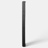 Schwarze Schlangenhaut Samsung Galaxy Hülle (Linke Seite)
