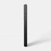 Schwarze Schlangenhaut Samsung Galaxy Hülle (Linke Seite)