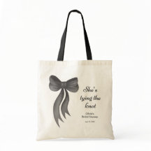 Schwarze Schleife - Sie knüpft den Knoten - Brautp