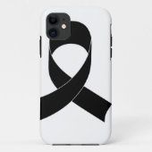 Schwarze Schleife Zeichnend Case-Mate iPhone Hülle (Rückseite)