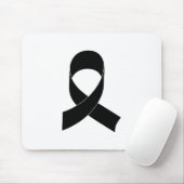 Schwarze Schleife Zeichnend Mousepad (Mit Mouse)