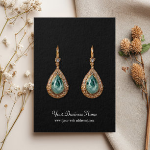 Schwarze Schlichte Einfache Benutzerdefinierte Ear