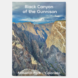 Schwarze Schlucht des Gunnison, CO Magnet