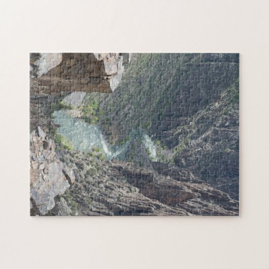 Schwarze Schlucht des Gunnison Puzzle (Horizontal)