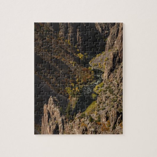 schwarze Schlucht Puzzle (Vertikal)