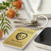 Schwarze Schlüsselanhänger (Vorderseite rechts)