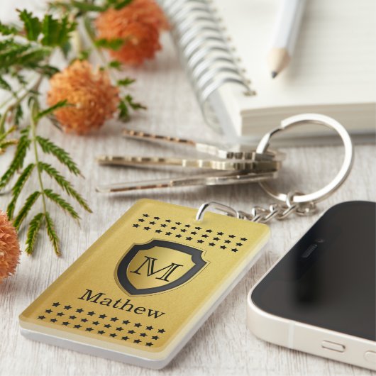 Schwarze Schlüsselanhänger (Vorderseite rechts)