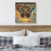 Schwarze Schmetterlingsarbeit auf Leinwand (Insitu (Schlafzimmer))