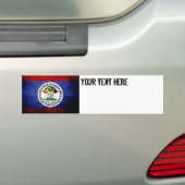 Schwarze Schmutz-Belize-Flagge Autoaufkleber (Auf Auto)