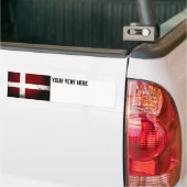 Schwarze Schmutz-Dänemark-Flagge Autoaufkleber (Auf Lkw)