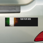 Schwarze Schmutz-Irland-Flagge Autoaufkleber (Auf Auto)