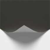 Schwarze Schokolade, solide Farbe Geschenkpapier (Ecke)