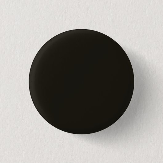 Schwarze Schokolade (Vollfarbe) Button (Vorderseite)