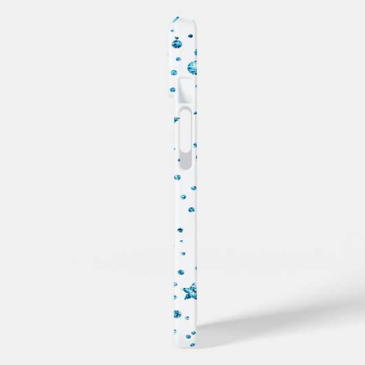 SCHWARZE SCHÖNE UND SCHWARZE TELEFONFALL Case-Mate iPhone HÜLLE (Rückseite / Links)