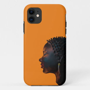 Schwarze Schönheit afrikanischer Frauen Case-Mate iPhone Hülle