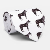 Schwarze Schönheit Krawatte (Gerollt)